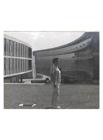 Fotografía de Felipe Enrique Reyes García en la Facultad de Derecho de la Universidad de Guadalajara